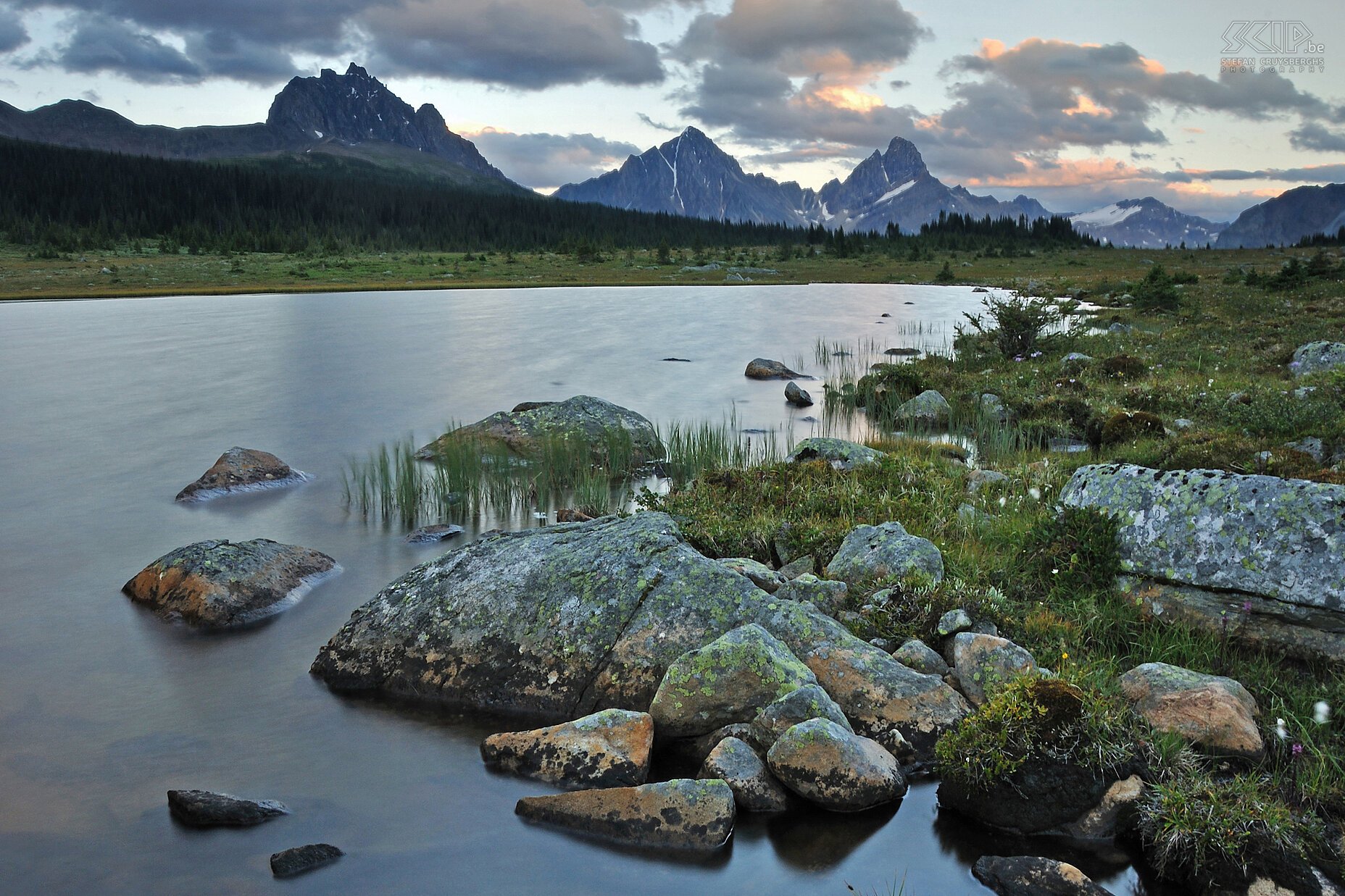 Jasper NP - Tonquin Valley - Sunset  Stefan Cruysberghs